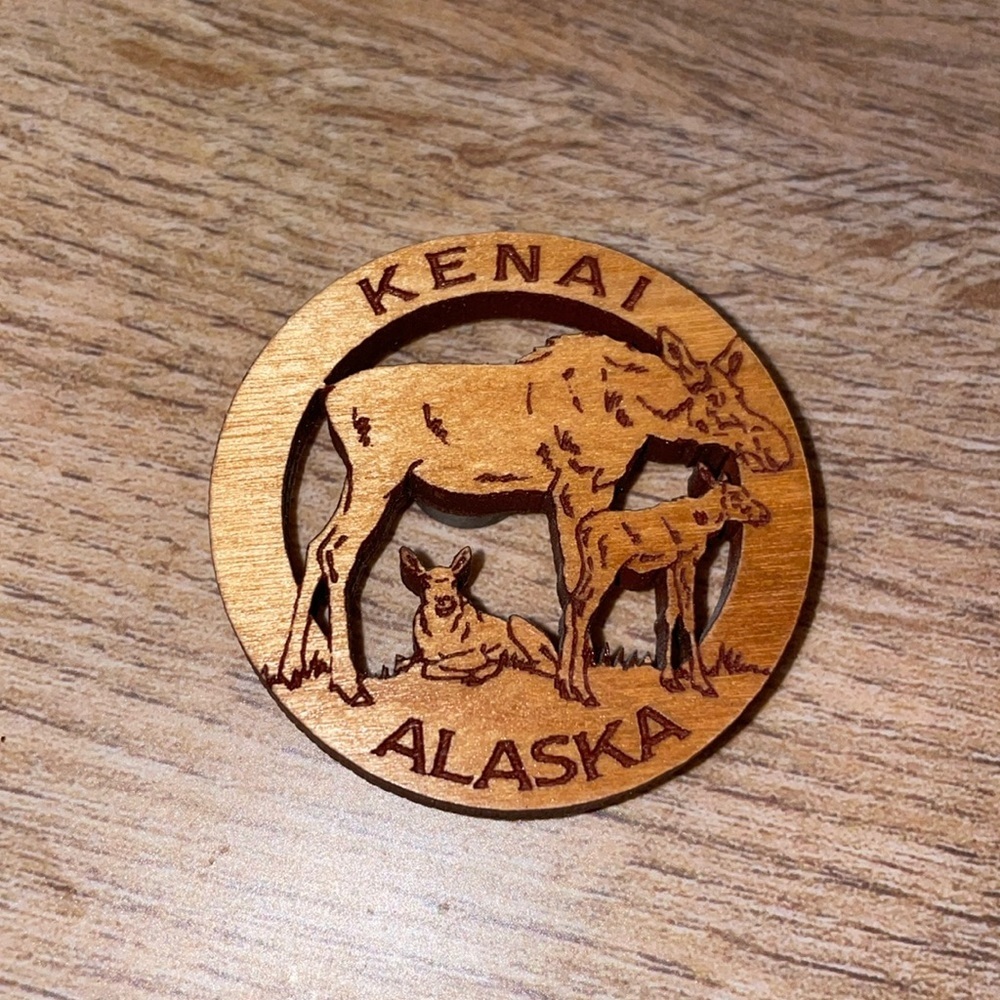 🦜 Kenai Alaska made in Alaska Uncle Lloyd’s AK travel souvenir magnet
